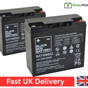 22ah Mobility Scooter Batteries -