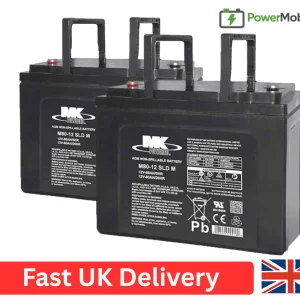 80ah mobility scooter batteries MK